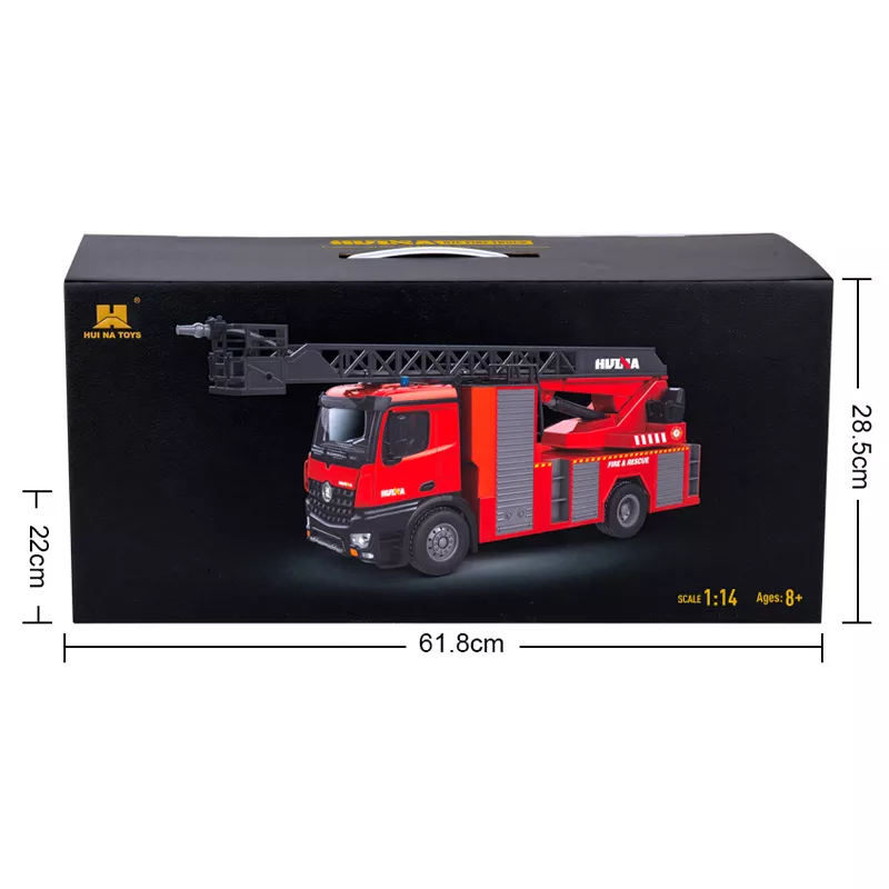 HUINA 1561 SCALE 1:14 FIRE FIGHTER TRUCK 22 CHANNEL 2.4GHZ ENGINEERING TRUCK VEHICLE - Image 5