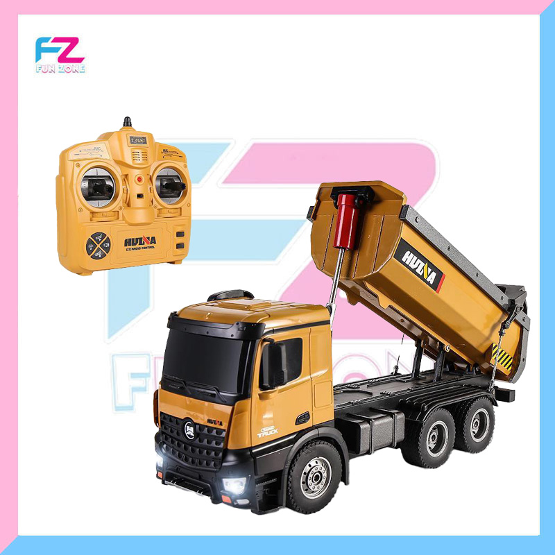 HUINA 1573 PREMIUM BLACK BOX 1:14 RC DUMP TRUCK 10 CHANNEL 2.4GHZ - Image 3