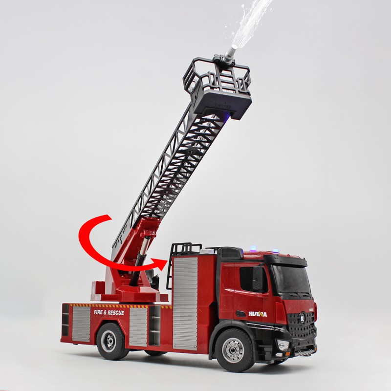 HUINA 1561 SCALE 1:14 FIRE FIGHTER TRUCK 22 CHANNEL 2.4GHZ ENGINEERING TRUCK VEHICLE - Image 2