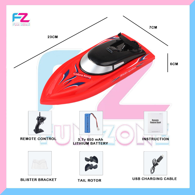 Cross-border new 2.4G speedboat remote control RH701 MODEL - Image 2